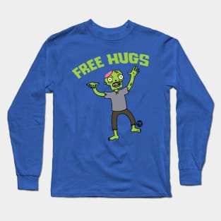 FREE HUGS ZOMBIE Long Sleeve T-Shirt